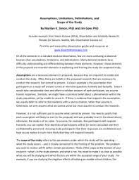 Delimitation is used to make study better and more feasible and not just for the interest of the researcher. Limitation Of Research Study Pdf