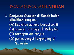 Tak sangka kt malaysia ada satu gunung berapi tp tak pernah meletus: Geografi Tingkatan 1 Tema 1 Bentuk Muka Bumi
