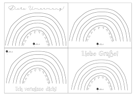 Maybe you would like to learn more about one of these? Kostenfreie Druckvorlage Mit Regenbogen Zum Ausmalen Kreide Selber Machen Postkarten Ausmalen