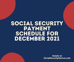 Social Security Payment Schedule October 2021 Social Security Genius