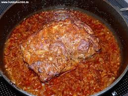 Schweinebraten In Biersosse 013 Schweinebraten Braten Rezepte