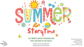 Malcolm Purvis (Magnolia) Library- Summer Storytime