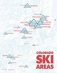 Denver hotels by star rating. Map Of Colorado Ski Resorts Maping Resources