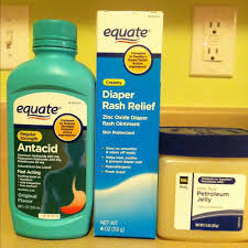 How To Make Your Own Diaper Cream Mix Liquid Antacid White Cream Diaper Ointment And Vaseline Into Creamy Paste Diaper Cream Diaper Rash Cream Diaper Rash