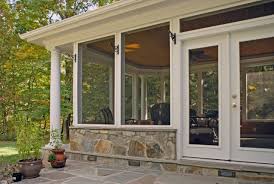 Maybe you would like to learn more about one of these? Screen Porch With Stone Base Traditional Porch Dc Metro By Winn Design Build Houzz