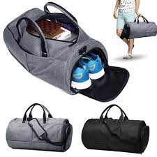 Us 35 29 Outdoor Travel Sport Gym Handbag Weekend Business Carry Cargo Holdall Shoes Storage Bag Outdoor Travel Spor Shoe Storage Bags Gym Handbag Holdall