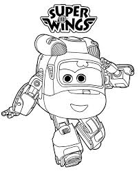 Super wings is a 2014 animated series produced by funnyflux entertainment in south korea, qianqi animation's republic in china and the little airplane. Dizzy Super Wings 2 Coloring Page Free Printable Coloring Pages For Kids