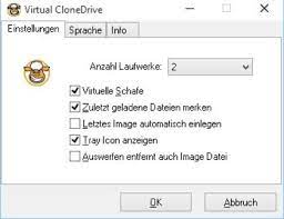 You can copy cds and dvds to hard drive as iso disc images and run them normally with this free virtual drive. Virtual Clonedrive Virtuelle Dvd Laufwerke Erstellen Download