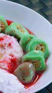 Es Pisang Ijo Resep Recipe Food Drinks Dessert Diy Food Recipes Dessert Recipes Easy