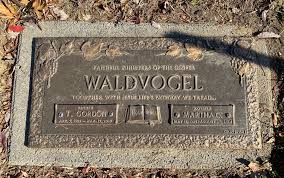 Rev T. Gordon Waldvogel (1923-2018)