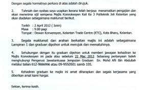 Contoh Surat Rasmi Jemputan Ke Majlis Makan Malam Viral Cuitan Dokter