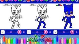Dibujo de peppa para imprimir y colorear muy bonitos. Pj Masks Heroes En Pijamas Catboy Libro De Colorear Virtual Dibujo De Gatuno Para Pintar Youtube