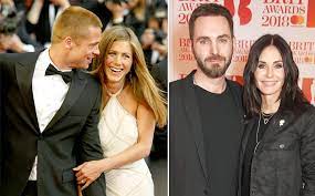 For the american musician, see courtney cox (musician). Brad Pitt Jennifer Aniston Courteney Cox Johnny Mcdaid To Have A Double Wedding