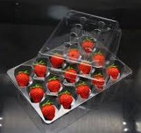 Disposable Plastic Clear Food Storage Fruit Strawberry ...