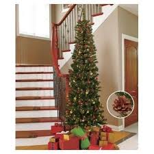 Pre Lit Christmas Tree Pine Cones White Lights 7 Ft Tall Slim Artificial Spruce This 7 Foot Pencil Christmas Tree Pre Lit Christmas Tree Narrow Christmas Tree All products from 7 foot pencil christmas tree category are shipped worldwide with no additional fees. pre lit christmas tree pine cones white