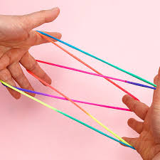 4 Pezzi Giochi di Corda Mano,Finger Twist Gioco A Filo,Gioco con Dita  Arcobaleno,Lunghezza 165 cm Giochi di Corda Mano,per Sacchetti per Feste,  Accessori per Feste : Amazon.it: Giochi e giocattoli