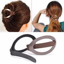 5 out of 5 stars. 1pc Women Simple Bun Maker Soft Plastic Hair Clip Bun Maker Barrette Creative Styling Tool New Fashion Hair Accessories Black Women S Hair Accessories Aliexpress