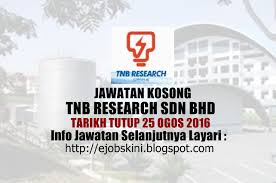 This leads to the incorporation of malaysian intelligence meters sdn bhd in january 2000. Jawatan Kosong Tnb Research Sdn Bhd 25 Ogos 2016