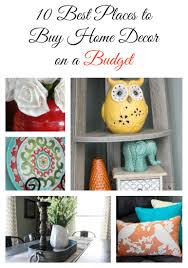 New furniture and decor items start at $8. My 10 Favorite Places To Shop For Home Decor On A Budget Re Fabbed