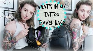 But jail tattoos take it up a notch: What S In My Tattoo Travel Bag Youtube
