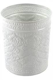 Sarah Wastecan Small Metal Trash Can Decorative Trash Cans Office Trash Cans Recycle Bin Bedroom Trash Can Metal Trash Cans Trash Can