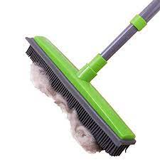 Landhope carpet rake long handle pet dog hair rubber broom squeegee fur remover broom carpet brush 51 inches indoor outdoor push broom car floor cleaning non scratch bristles rug rake sweeper (blue) 4.2 out of 5 stars. Top 10 Best Broom For Pet Hairs 2021 Bestgamingpro