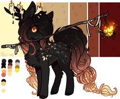 Dark Fire Pony Auction Closed By D Dyee On Deviantart My Little Pony Pictures Pony Drawing Pony