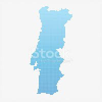 Szukaj miejsc i adresów w lokalizacji portugalia, korzystając z naszych map ulicy i trasy. Portugalia Mapa Kropka Niebieski Wzor Obrazy Clipart