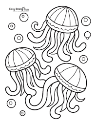 Download this adorable dog printable to delight your child. Jellyfish Coloring Pages Easy Peasy And Fun