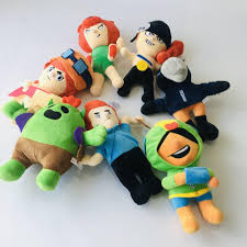 Be the last one standing! 7pcs Set Brawl Game Cartoon Star Hero Plush Toy Spike Shelly Leon Primo Mortis Doll Stuffed Toy Buy At A Low Prices On Joom E Commerce Platform