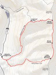 Dartmouth Outdoors Hiking Trip England Map Franconia Ridge