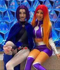 Raven and Starfire cosplay collaboration from SanJapan! Ithileryn and Paris  cosplays [cosplay]. It was my first collab cosplay and it was super fun! :  r/DCcomics