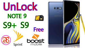 Related phones featured stories popular stories hot phones oneplus 9 s. Free Unlock Samsung Galaxy Note 9 Sprint Boost Mobile Alseery Soft