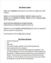 The best way to draft an obituary is to write it in the present tense. Free 33 Sample Obituary In Pdf Ms Word