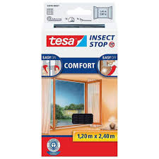 Tesa Insect Stop Comfort Fliegengitter Fur Fenster 1 2 X 2 4 M Insektenschutz Anthrazit Fliegengitter Fur Fenster Fliegengitter Fenster Insektenschutz