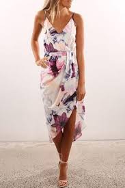 Our collection of jumpsuits and dresses for wedding guests will ensure. Maritza Flower Dress Floral Print Midi Dress Dresses To Wear To A Wedding Wedding Guest Dress Summer