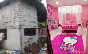 Her hobbies include traveling, music, reading, eating yummy cookies her sister mimmy. Pink Di Sana Sini Rumah Pusaka Usang Kini Umpama Istana Fantasi Hello Kitty I Suke Mstar