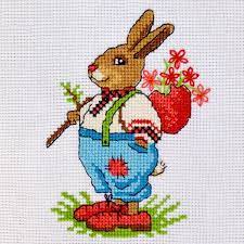 Du findest hier irrgärten, eiersuche, kreuzworträtsel und buchstabensalate rund um die osterzeit und das osterfest. Bunny Cross Stitch Pattern Animal Embroidery Design Rabbit Etsy Kreuzstich Kostenlos Kreuzstichmuster Kostenlose Kreuzstichmuster