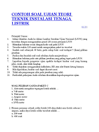 Narrative essay of 300 words: Kumpulan Soal Instalasi Listrik Dasar Masnurul