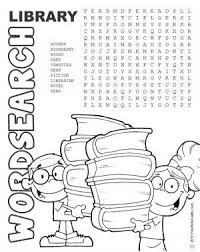Generally the word game grid is rectangular or square in nature. Printable Library Word Search