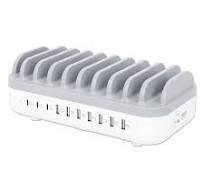 10-Port USB Power Delivery Charging Station - 120 W