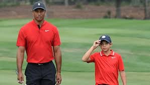 The los angeles county sheriff's department firefighters and paramedics freed the golfer from the wreckage using the jaws of life and he was taken to a local hospital to treat his injuries. Tiger Woods And Son Charlie Finish Seventh In Pnc Championship Golf365 Com