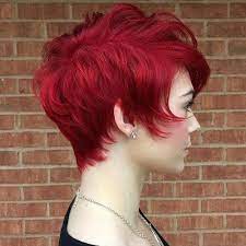 Layered short hairstyle is one of the most popular hairstyles that are great for people with a rectangular face and people who bear thick wavy hair texture. 100 Mind Blowing Short Hairstyles For Fine Hair Hair Styles Short Red Hair Short Hair Styles