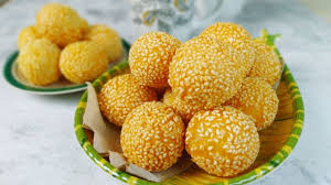 Sesame Balls Cheesy Buchi Sesame Balls With Cheese Filling Youtube Rice Cake Recipes Dessert Lover Buchi Recipe