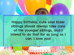 Check spelling or type a new query. 38 Sweet Happy Birthday Little Brother Wishes And Quotes