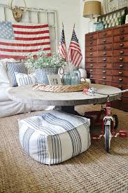 4th Of July Decor In The Living Room Fourth Of July Decor Americana Decor Country House Decor