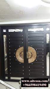 ابواب حديد خارجية 96659841490 iron gate design steel gate design metal doors design