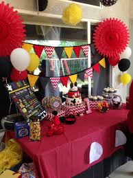 Birthday Cake Table Decoration Items Pin By Peggy Ann Palma On Wyatt S First Birthday 1 Mickey Mouse Clubhouse Birthday Party Mickey Party 1st Birthday Party Decorations