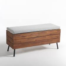 Banquette banc coffre de rangement 100 cm blanc. Banc Coffre De Jardin Chesnut La Redoute Interieurs Prix Avis Notation Livraison Banc Coffre De Jardi Coffre De Jardin Banc Coffre Banc Coffre De Jardin