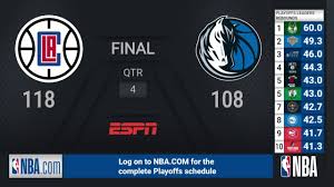 Live on espn+ (us) live on espn+ (us) fixtures and bracket fixtures and bracket. Clippers Mavericks Nba Playoffs On Espn Live Scoreboard Youtube